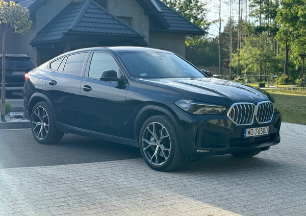 BMW X6 cena 318800 przebieg: 42300, rok produkcji 2021 z Rymanów małe 79